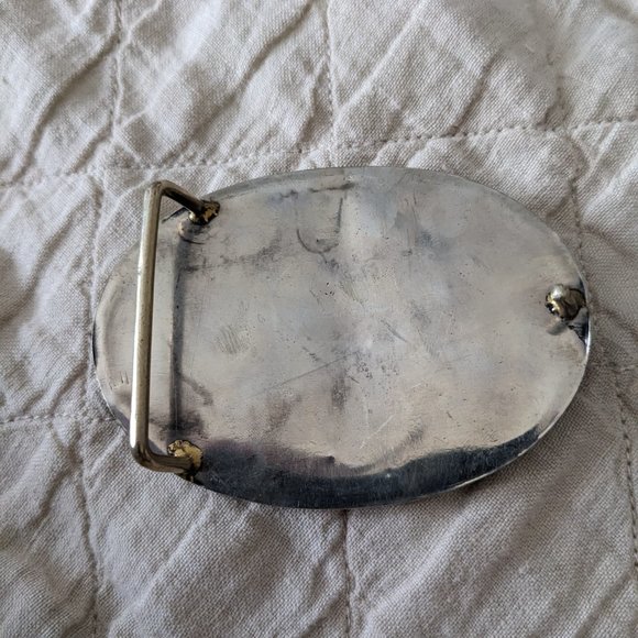Mother of Pearl Belt Buckle - Picture 2 of 3